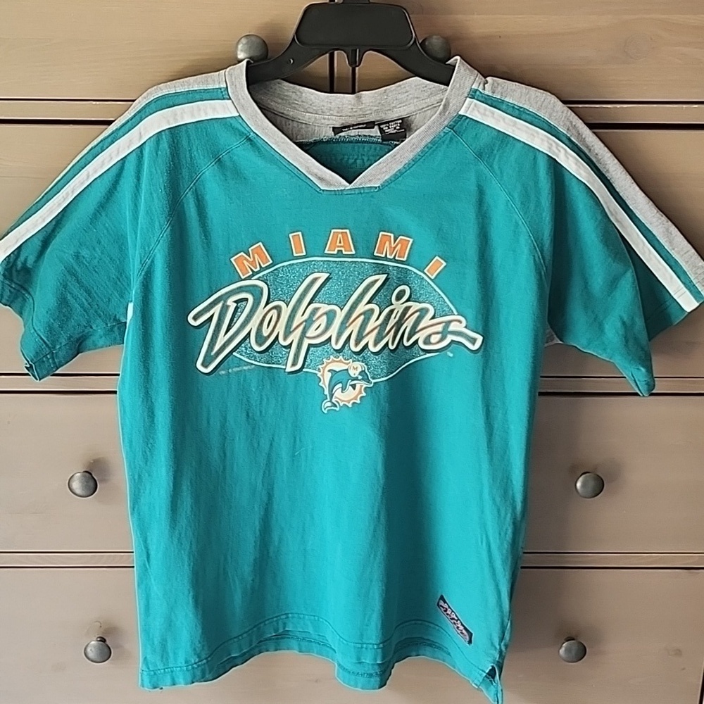 Vintage 1997 Miami Dolphins Shirt Mens Xl (FITS LIKE A LARGE)